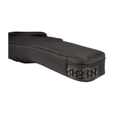 Fender フェンダー FE1225 Electric Guitar Gig Bag Black エレキギター用ギグバッグ ヘッド側の衝撃を吸収する外部バンパー