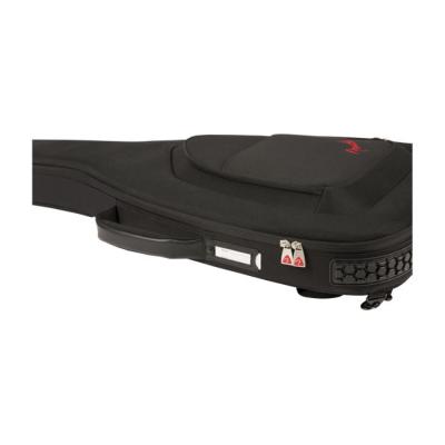 Fender フェンダー FE1225 Electric Guitar Gig Bag Black エレキギター用ギグバッグ 厚いパッド付きのハンドルと側面のIDタグホルダー
