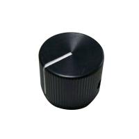 Montreux Black Alumite knob large No.1502 ギターパーツ