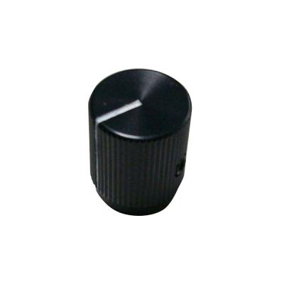 Montreux Black Alumite knob small No.1503 ギターパーツ