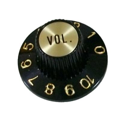 Montreux Inch Sombrero Knob Volume Gold No.8249 ギターパーツ