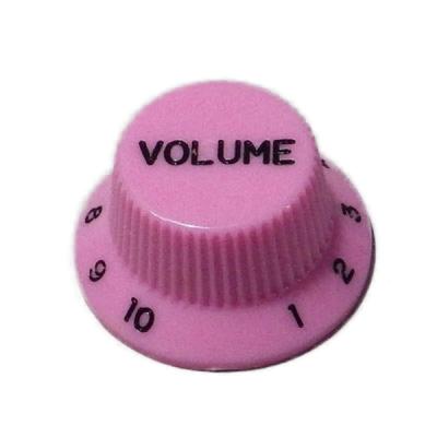 Montreux Strat Volume Knob Metric Pink No.8790 ギターパーツ