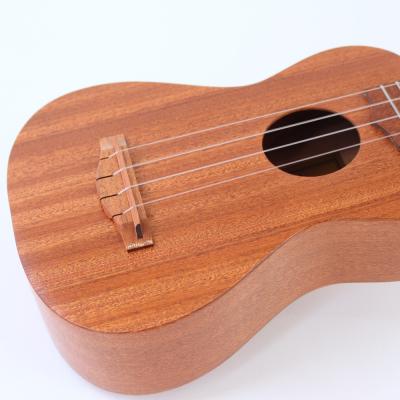 Kelii ケリィ S-BLN/M ソプラノロングネック ウクレレ ブリッジ付近画像