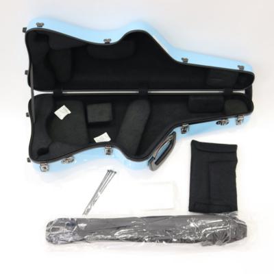 CC Shiny Case CC2-ASSU-AQ アルトサクソフォン用スタンドアップ C.C.シャイニーケース II アクア ケース内部画像