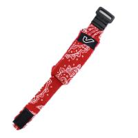 Gruv Gear FW1-BNR-LG FretWraps Red Bandana 1-Pack ラージ 6弦ベース/7弦・8弦エレキギター用