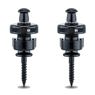 SCHALLER S-Locks Black Chrome 14010401 ストラップロックピン ブラック・クローム