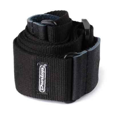 JIM DUNLOP D2101BK Cotton Straps Black ギターストラップ