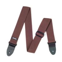 JIM DUNLOP D2701BR Ribbed Cotton Straps Chocolate ギターストラップ