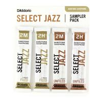 D’Addario Woodwinds/RICO LDADSPJZSBS2M ジャズセレクト バリトンサックス リード サンプラーパック [F2M F2H UF2M UF2H]