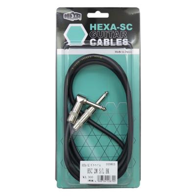 HEXA HSC ヘクサSCケーブル S-L 2.0M BK ギターケーブル