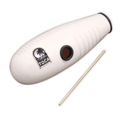 TOCA T2526W Fiberglass Guiro White ギロ