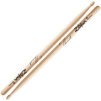 ZILDJIAN LAZLZ2B Hickory Series 2B WOOD NATURAL DRUMSTICK ドラムスティック