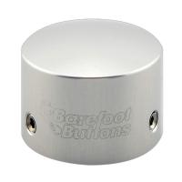 Barefoot Buttons V1 Tallboy Silver エフェクターフットスイッチボタン