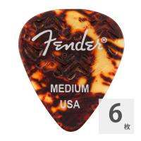 Fender 351 Shape Wavelength Celluloid Picks Tortoise Shell ピック 6枚入り