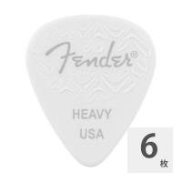 Fender 351 Shape Wavelength Celluloid Picks White ピック 6枚入り