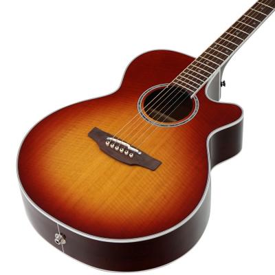 TAKAMINE PTU121C FCB エレクトリックアコースティックギター ボディアップの画像