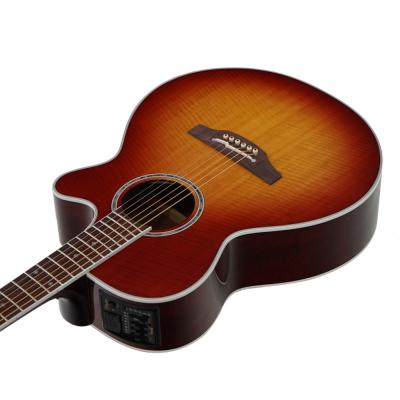 TAKAMINE PTU121C FCB エレクトリックアコースティックギター ボディアップの画像