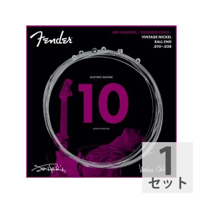Fender Jimi Hendrix Voodoo Child Ball End Nickel 10-38 エレキギター弦