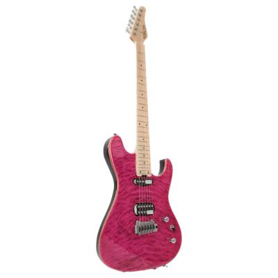 SCHECTER MZ-1 PINK/M エレキギター ボディ画像1