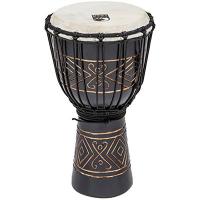 TOCA TSSDJ-SBO Street Series Carved Djembe-Black Onyx-Small ジャンベ スモールサイズ ブラックオニキス