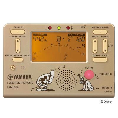 Yamaha Tdm 700dmk ディズニー ミッキーマウス チューナー メトロノーム ヤマハ 限定ディズニーモデル 入門用にもお勧めチューナー Chuya Online Com 全国どこでも送料無料の楽器店