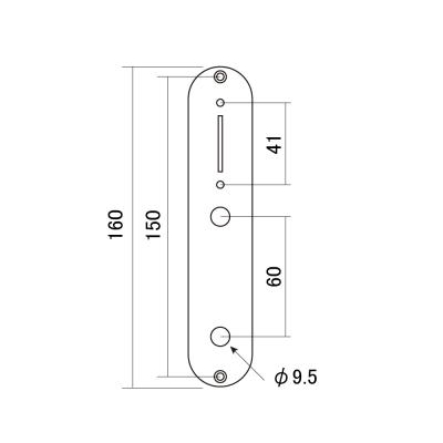 goldo CPT1G コントロールプレート ゴールド サイズ詳細