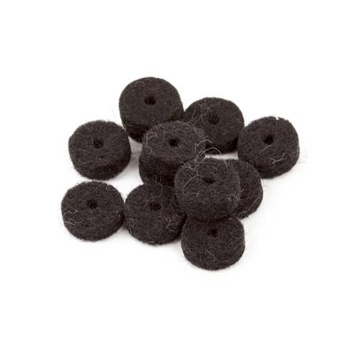 Fender Black Strap Button Felt Washers 12 ストラップピンフェルトワッシャー 12個入り