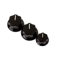 Fender Jazz Bass Knobs 3 ジャズベース コントロールノブ 3個セット