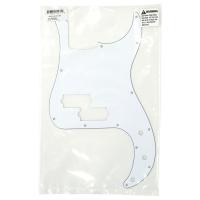 Fender Pickguard Precision Bass 13 Hole W/B/W 3-Ply ピックガード