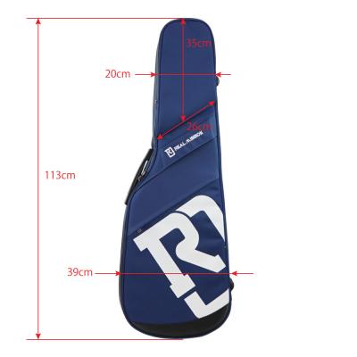 REAL MISSION Venus 08-E Blue 防水 エレキギターケース 寸法 サイズ画像