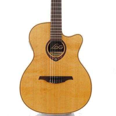 LAG GUITARS TN170ASCE NYLON AUDITORIUM SLIM CUTAWAY エレクトリックガットギター クラシックギター