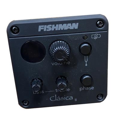 LAG GUITARS TN170ASCE NYLON AUDITORIUM SLIM CUTAWAY エレクトリックガットギター クラシックギター プリアンプコントロール部の画像