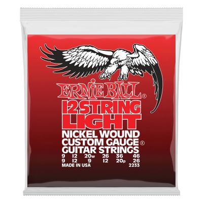 ERNIE BALL 2233 Light 12-String Nickel Wound 9-46 Gauge エレキギター弦