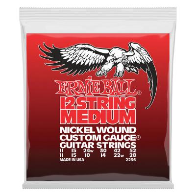 ERNIE BALL 2236 Medium 12-String Nickel Wound 11-52 Gauge エレキギター弦