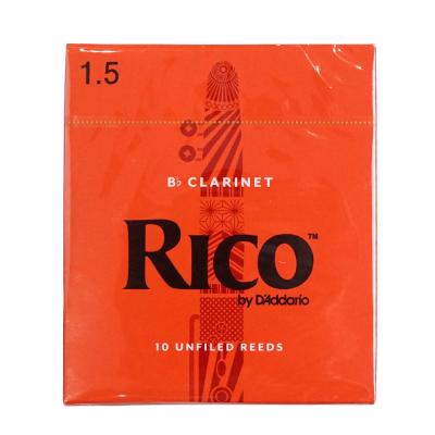 D’Addario Woodwinds/RICO RCA1015 リコ B♭クラリネット リード 1.5 10枚入