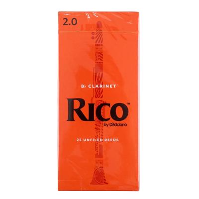 D’Addario Woodwinds/RICO RCA2520 リコ B♭クラリネット リード 2 25枚入