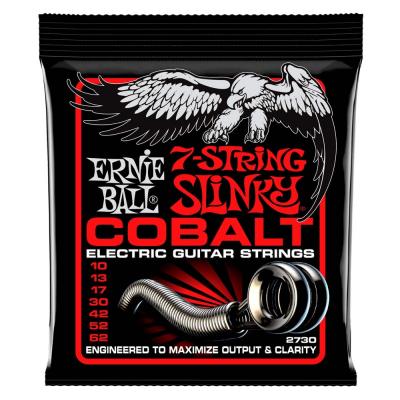 ERNIE BALL 2730 Skinny Top Heavy Bottom Slinky Cobalt 10-62 Gauge 7弦エレキギター弦