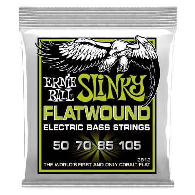 ERNIE BALL 2812 Regular Slinky Flatwound 50-105 Gauge エレキベース弦