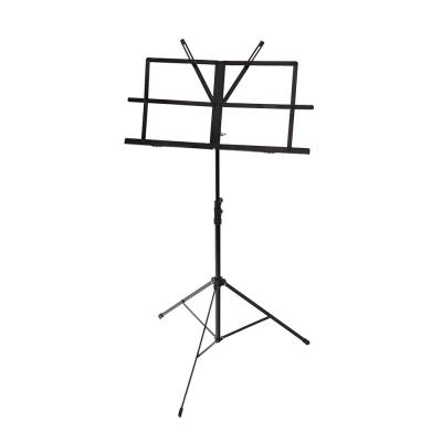 全音 Z-4B スチール製 譜面台 ブラック ケース付き