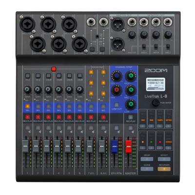 ZOOM LIVETRAK L-8 8チャンネル ライブミキサー&レコーダー