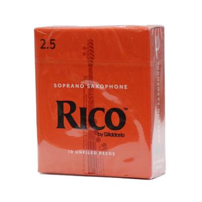 D’Addario Woodwinds/RICO RIA1025 リコ ソプラノサックスリード 10枚入り [2.5]