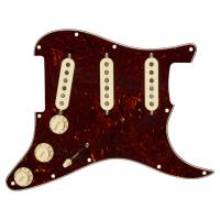 Fender Pre-Wired Strat Pickguard Custom Shop Fat 50’s SSS Tortoise Shell（べっこう柄） 配線済み ピックアップセット