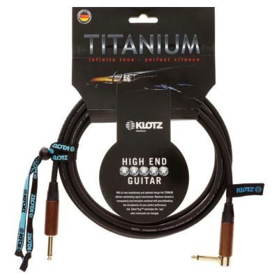 KLOTZ TIW0600PR 6m SL TITANIUM walnut ギターケーブル