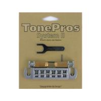 TonePros AVT2P-C Wraparound Bridge クローム ギター用ブリッジ