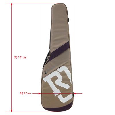 REAL MISSION(リアルミッション) Venus04-B Beige/Purple 防水 エレキベースケース・ギグケース 外寸・サイズ詳細