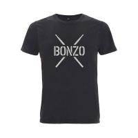 Promuco Percussion POSJBTS3L Lサイズ Tシャツ John Bonham T-Shirt BONZO STENCIL Black