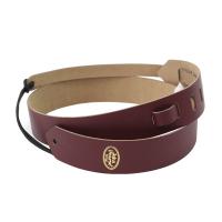 John Pearse JP-GSS02 Burgundy Leather Skinny Strap ギターストラップ