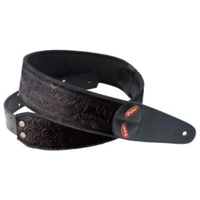 Righton! STRAPS SANDOKAN Black ギター・ベース用ストラップ