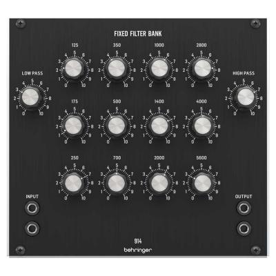 BEHRINGER 914 FIXED FILTER BANK モジュラーシンセサイザー ユーロラック フィルターバンクモジュール