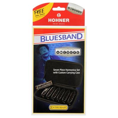 HOHNER Blues Band Harmonica set ブルースハーモニカ 7本セット